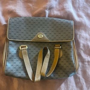Women’s Vintage Grey & Beige Gucci Bag